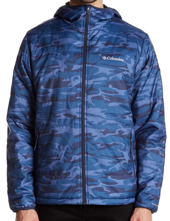 columbia saddle chutes hooded jacket